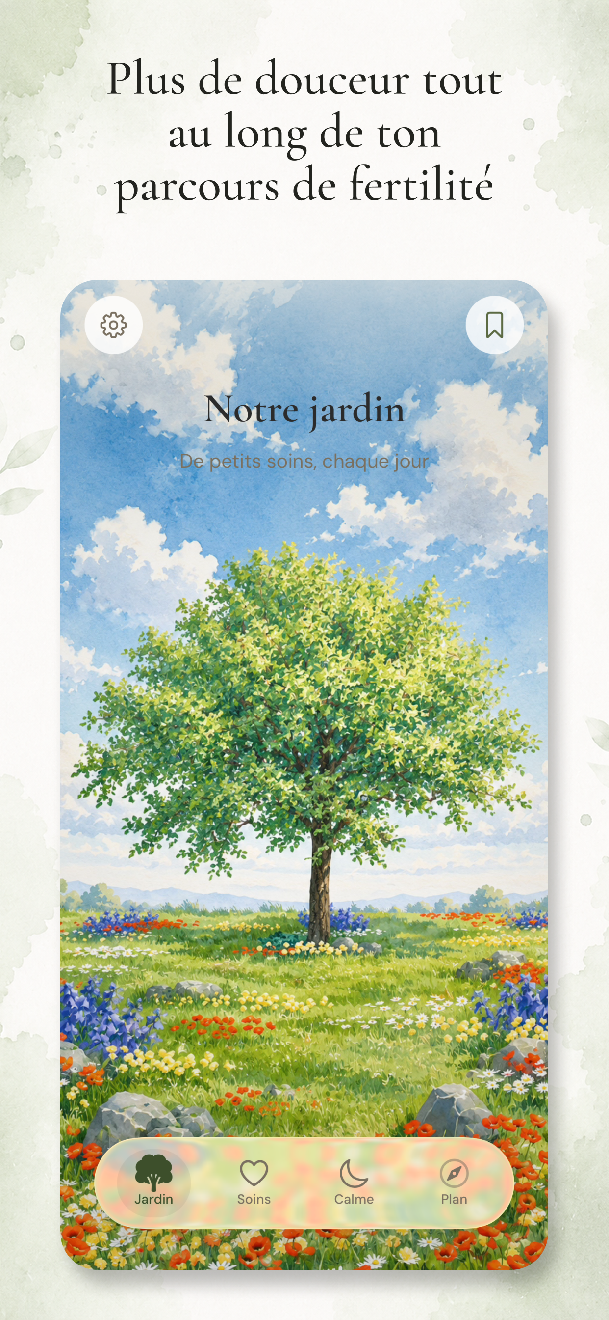 Écran Jardin d'Anviah